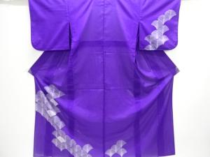 駒絽若松模様訪問着